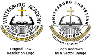 Logo Redrawn as a Vector Image