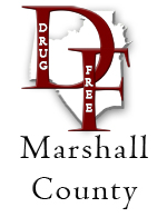 Drug Free Marshall County Logo